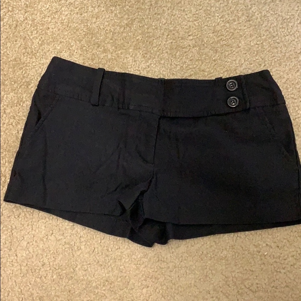 Black Dress Shorts